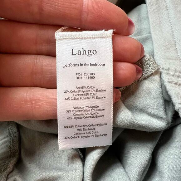 LUNYA LAHGO Restore Short Gray Pockets Stretch Lightweight Lounge Large NEW - Picture 8 of 10